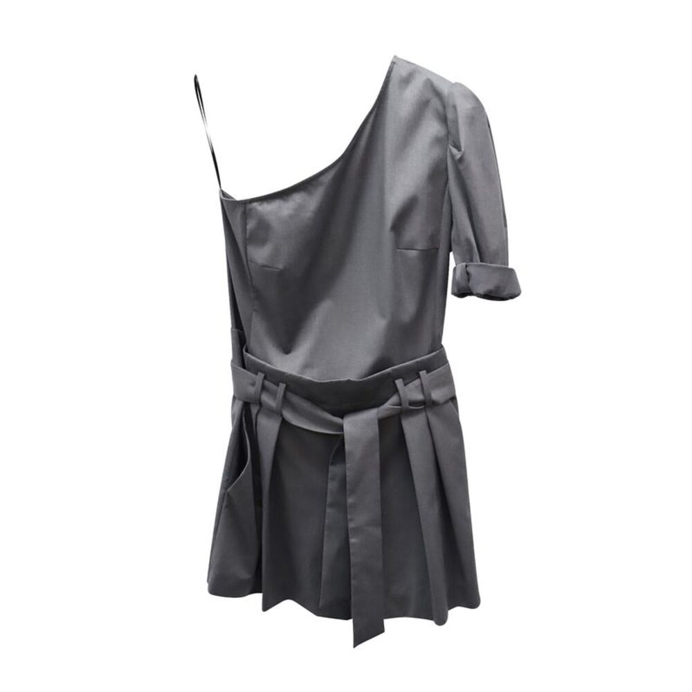 Iro Laurena Romper in Grey Polyamide